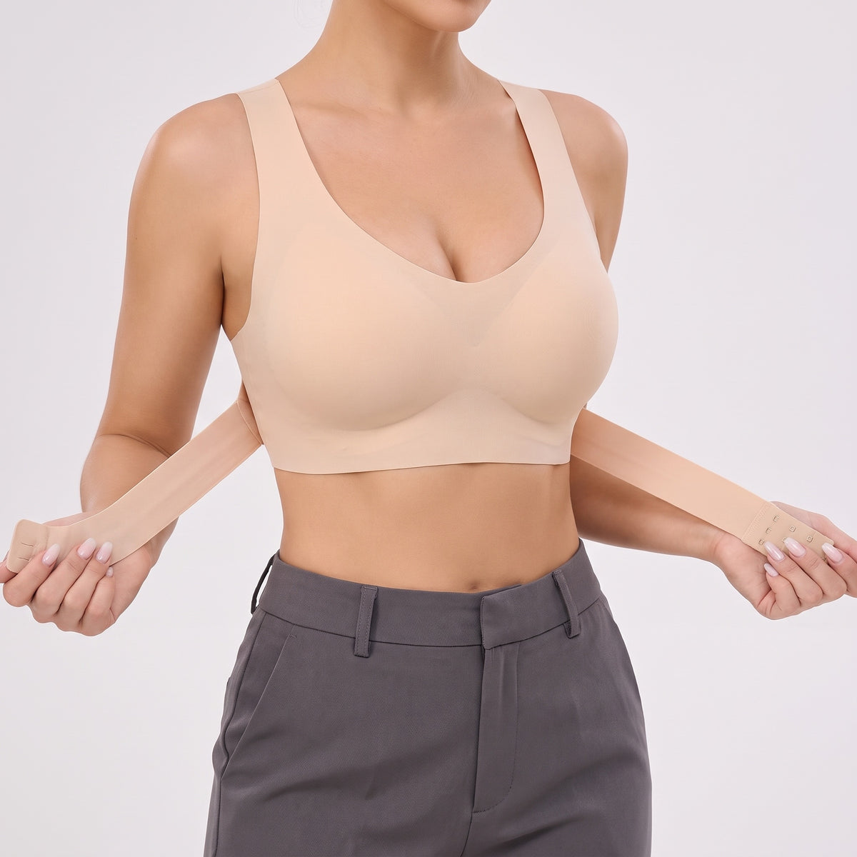 Belumière Support Wrap Bra — Adjustable & Wire-Free