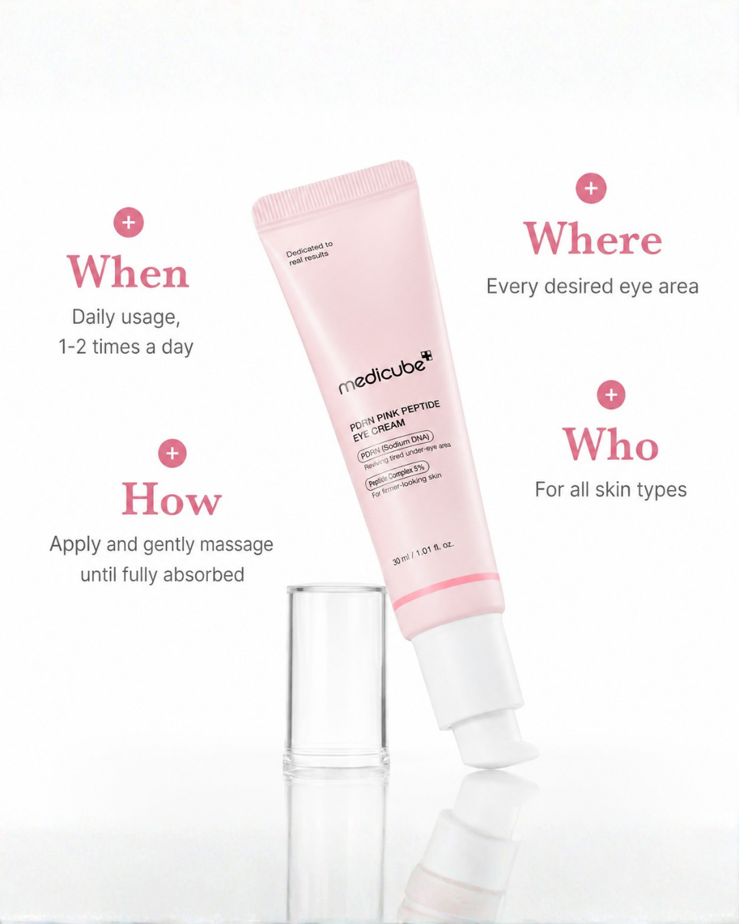 Medicube PDRN Pink Peptide Eye Cream 30ml