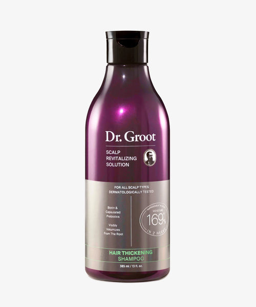 Dr.Groot SRS Hair Thickening Shampoo - clinically proven hair loss reduction Korean shampoo