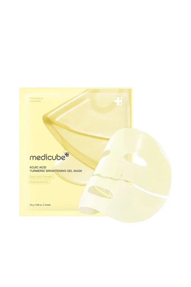 Medicube Kojic Acid Turmeric Jelly Gel Mask - brightening gel mask Korean skincare